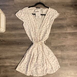 Brandy Melville Wrap Dress Floral Brand New with Tags